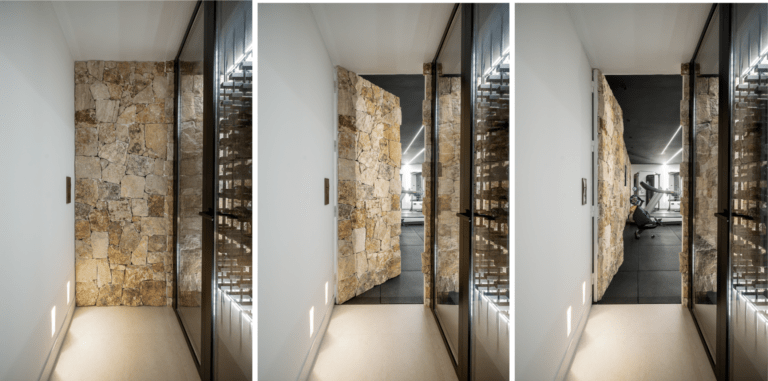 A Puzzling Illusion: OMEO Design’s Secret Hidden Gym & Spa Retreat